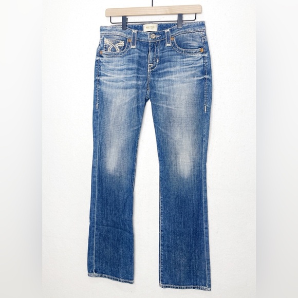 Big Star Denim - Big Star Maddie Boot Denim Distressed Jeans Size 27